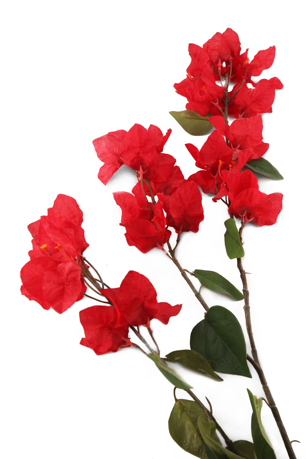 Artificial 107cm Single Stem Red Bougainvillea Artplants
