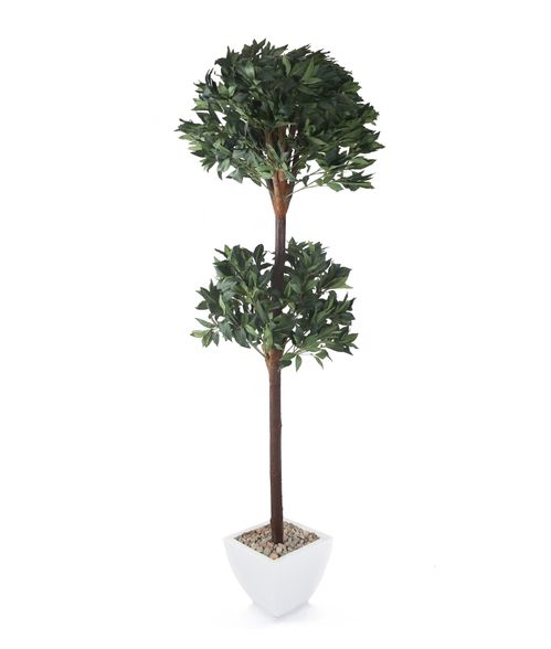 Buy Artificial 6ft Bay Tree Topiary Artificial Silk Plant and Tree Range Bay Leaf Topiary