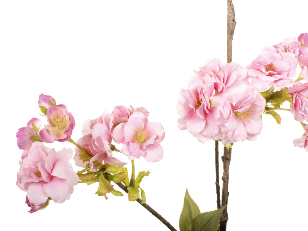 Artificial 110cm Single Stem Pink Japanese Cherry Blossom ...